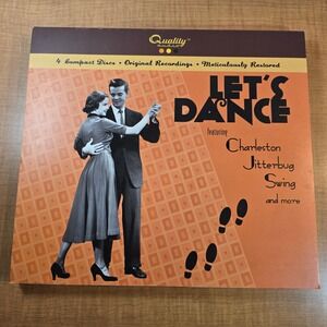 LET'S DANCE Charleston‎ Jitterbug Swing and More...4 Compact Discs